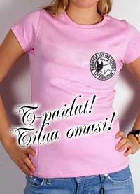 Amerikank&auml;&auml;pi&ouml;terrieri t-paita, pinkki.